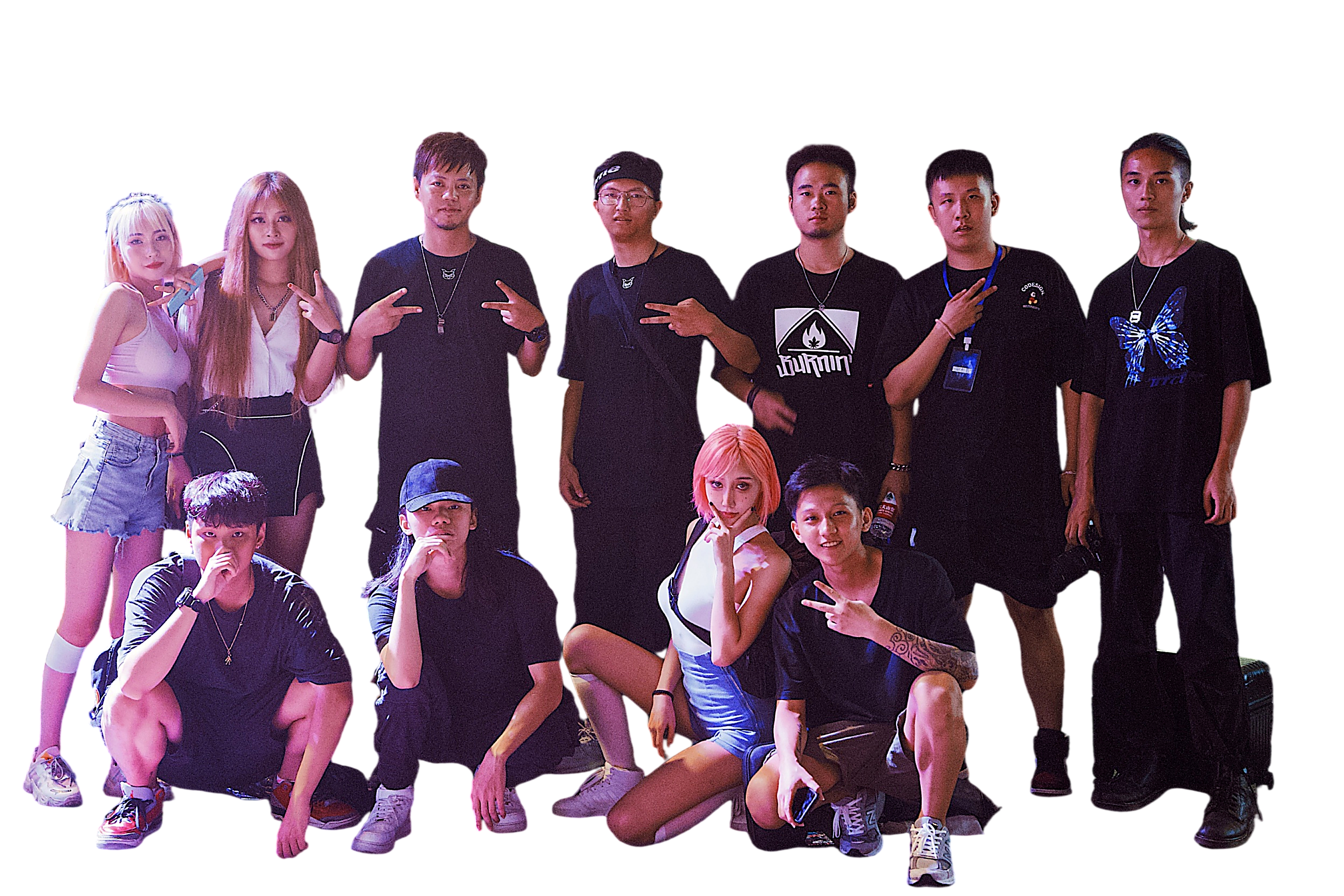 The Yinja Audio label team — producers and DJs